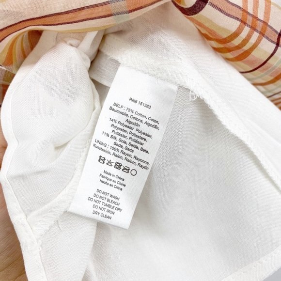 Anthropologie Current Air Polly Ruffled-Peasant L - Picture 12 of 13